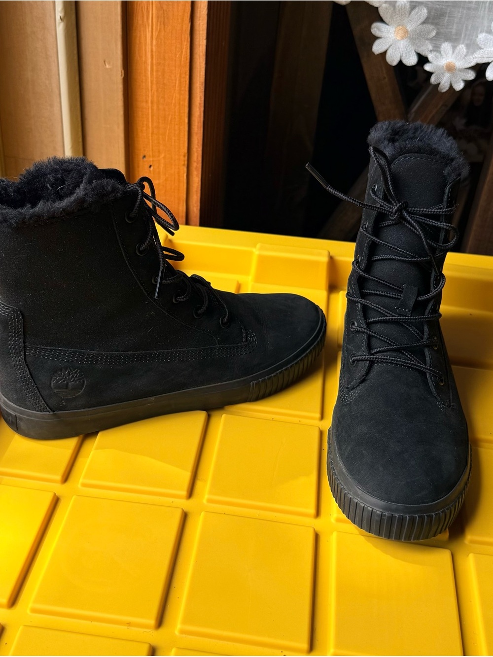 Timberland Skyla Bay Fleece Fold-Down Boots